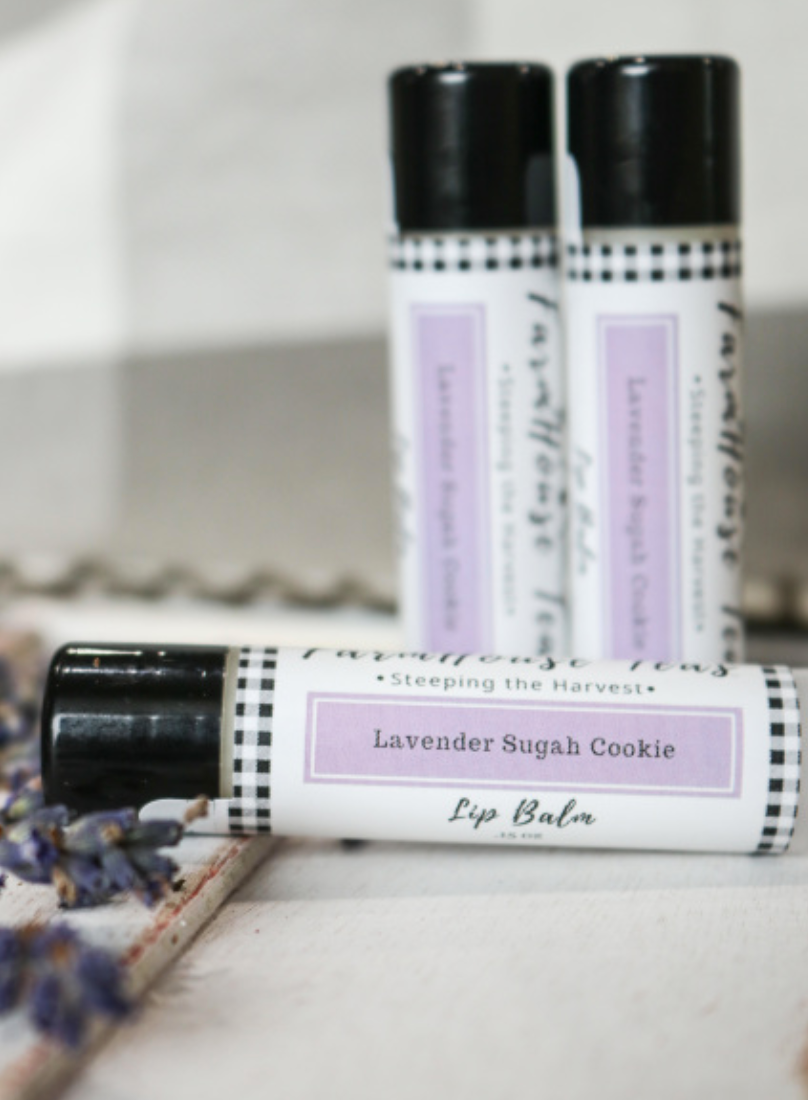 Lavender Sugah Cookie Lip Balm - Farmhouse Teas