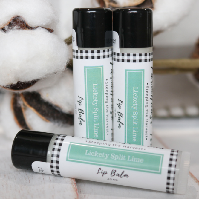 Lickety Split Lime Lip Balm - Farmhouse Teas