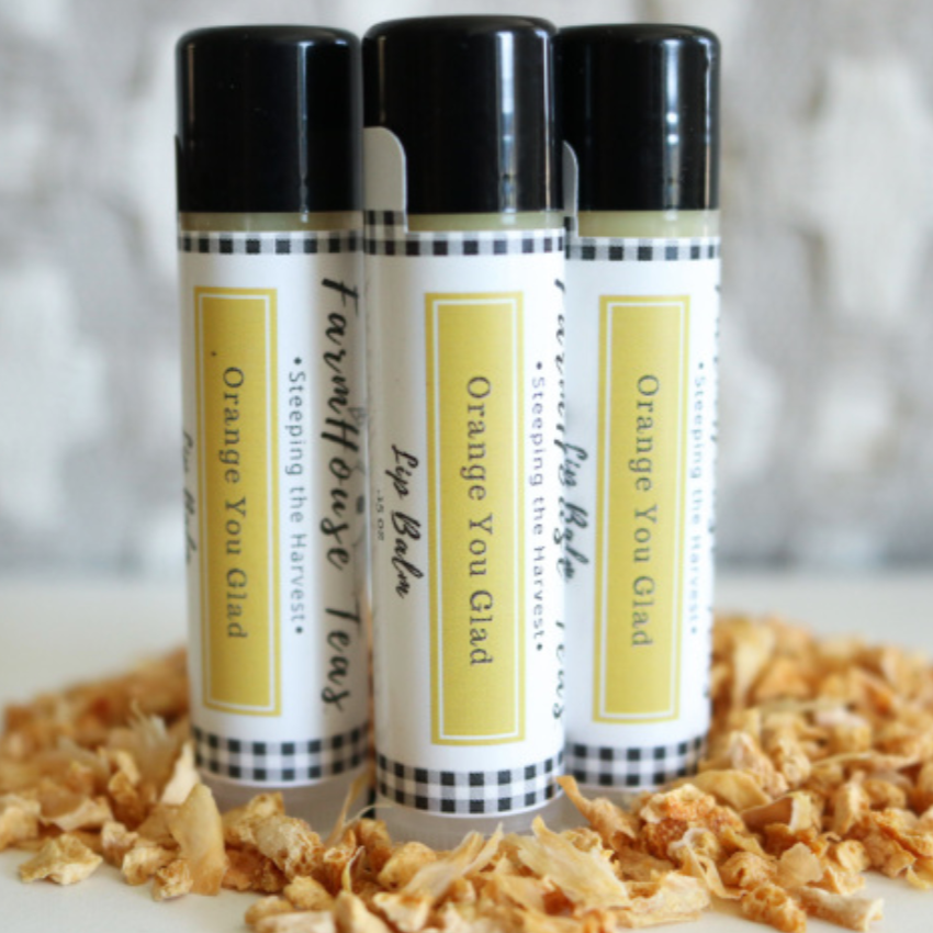 Orange You Glad Lip Balm - Farmhouse Teas