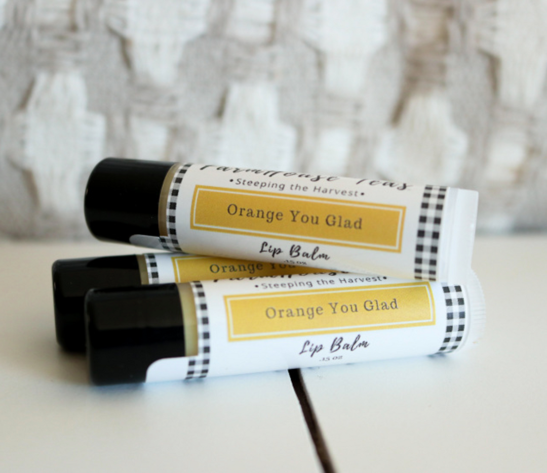 Orange You Glad Lip Balm - Farmhouse Teas