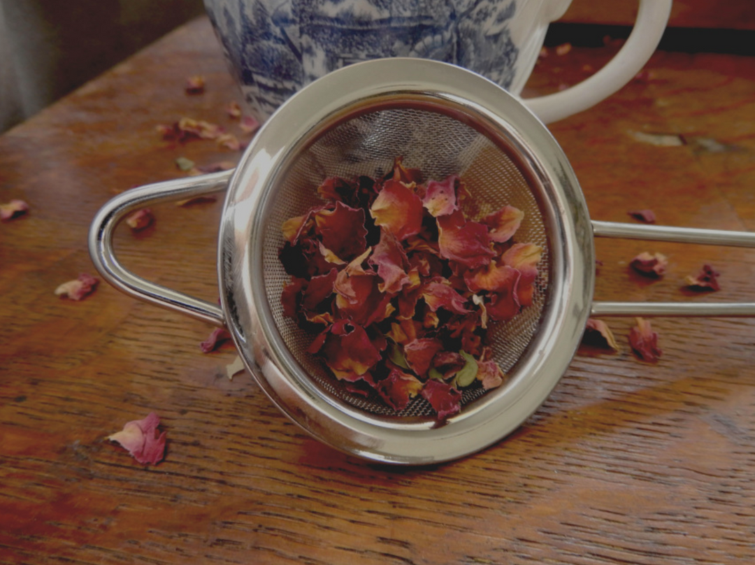 Mesh Tea Strainer w/ Handle - Farmhouse Teas