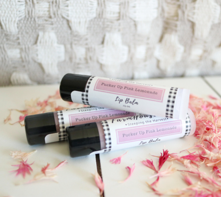 Pink Lemonade Lip Balm - Farmhouse Teas