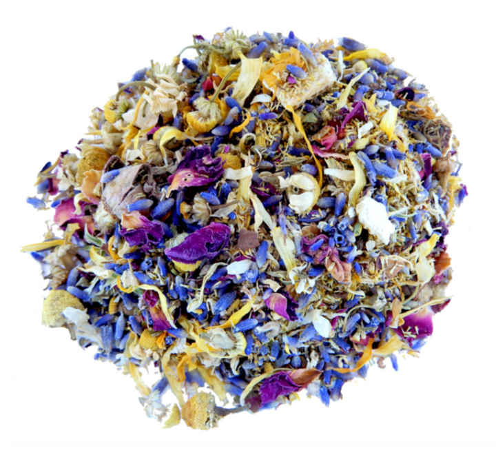 Rose Garden Repose | Herbal Organic Loose Leaf Tea - Farmhouse Teas