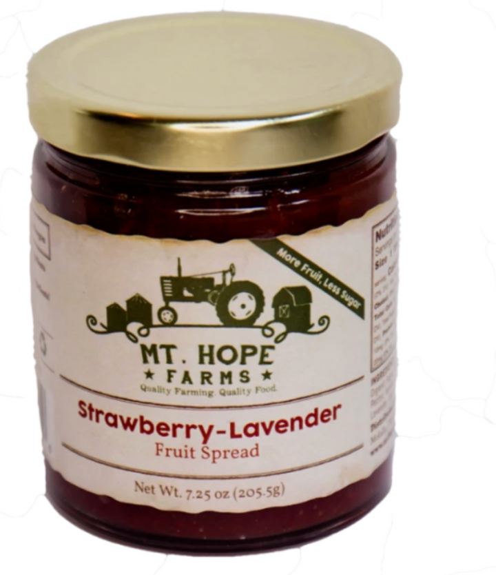 Strawberry Lavender Fruit Spread | Mt. Hope Farms - Farmhouse Teas