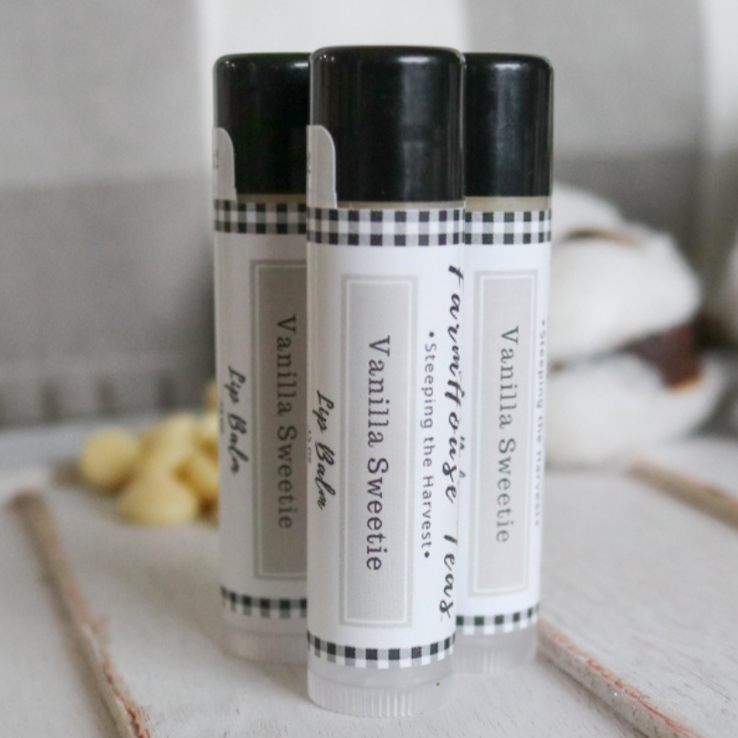 Vanilla Sweetie Lip Balm - Farmhouse Teas