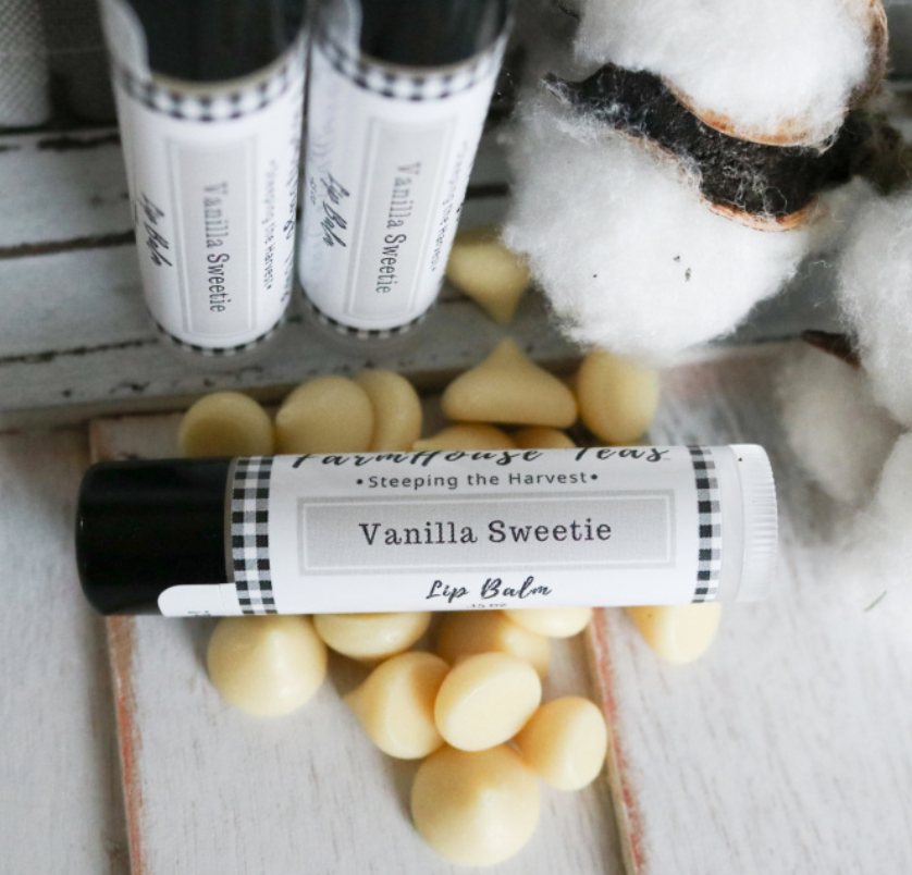 Vanilla Sweetie Lip Balm - Farmhouse Teas
