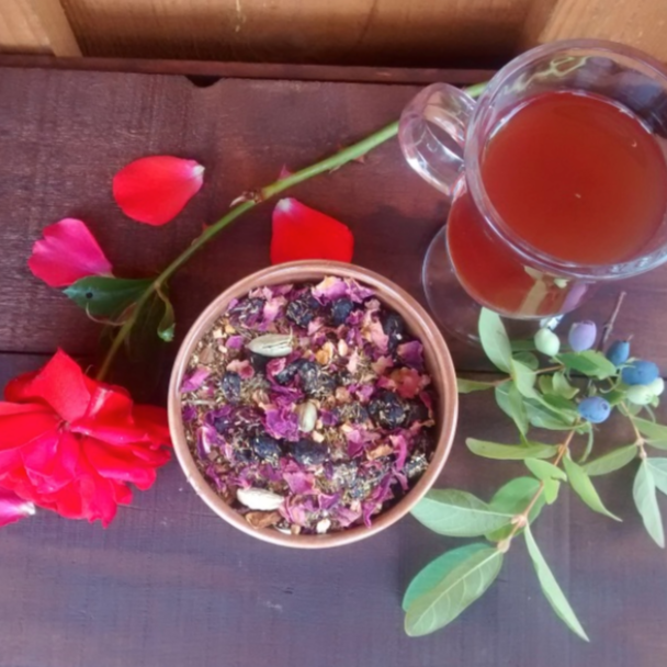 Willamette Berry Pie Organic Herbal Tea - Farmhouse Teas