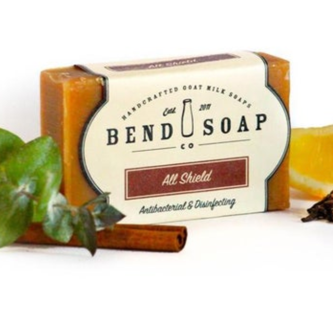 All Shield Goat Milk Soap | Bend Soap - Farmhouse Teas