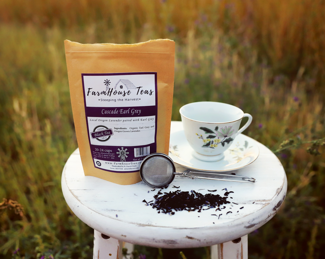 Cascade Earl Grey Organic Loose Leaf Tea - Farmhouse Teas