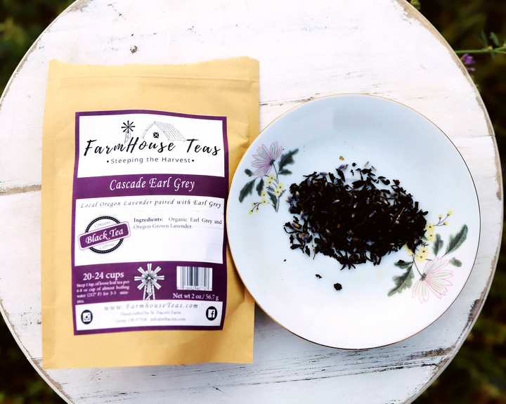 Cascade Earl Grey Organic Loose Leaf Tea - Farmhouse Teas