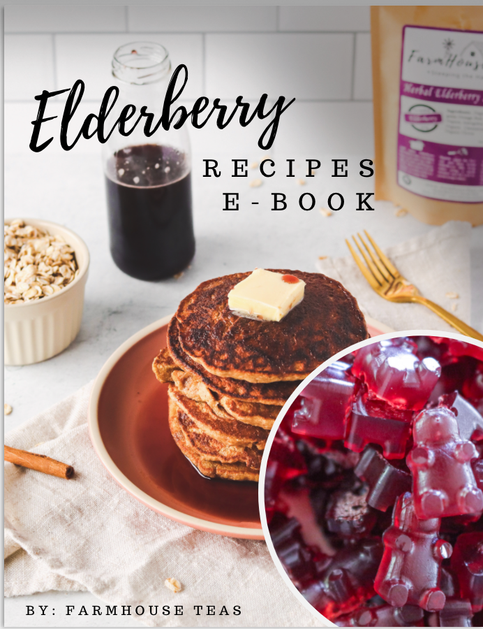 Herbal Elderberry Syrup Mix & Free Recipe E-book - Farmhouse Teas