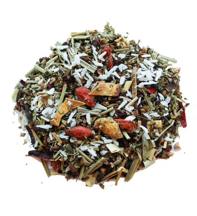 Tropical Tulsi Sweet Tea | Organic Loose Leaf | Seasonal - Farmhouse Teas