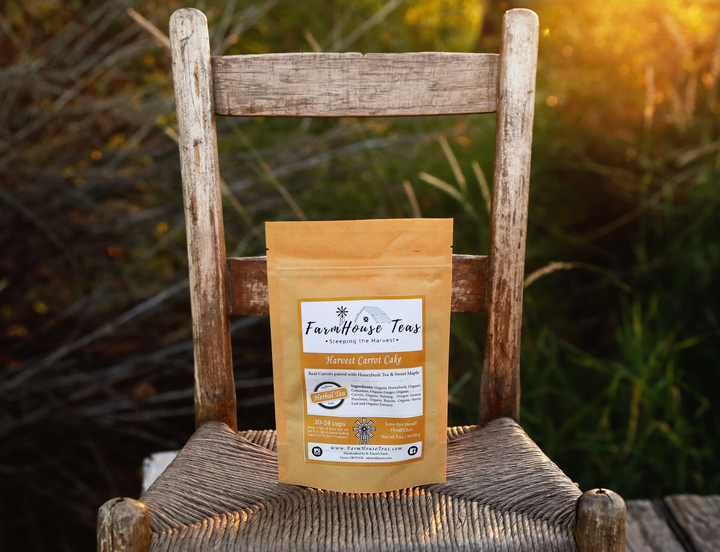 Harvest Carrot Cake Organic Loose Leaf Tea - Farmhouse Teas