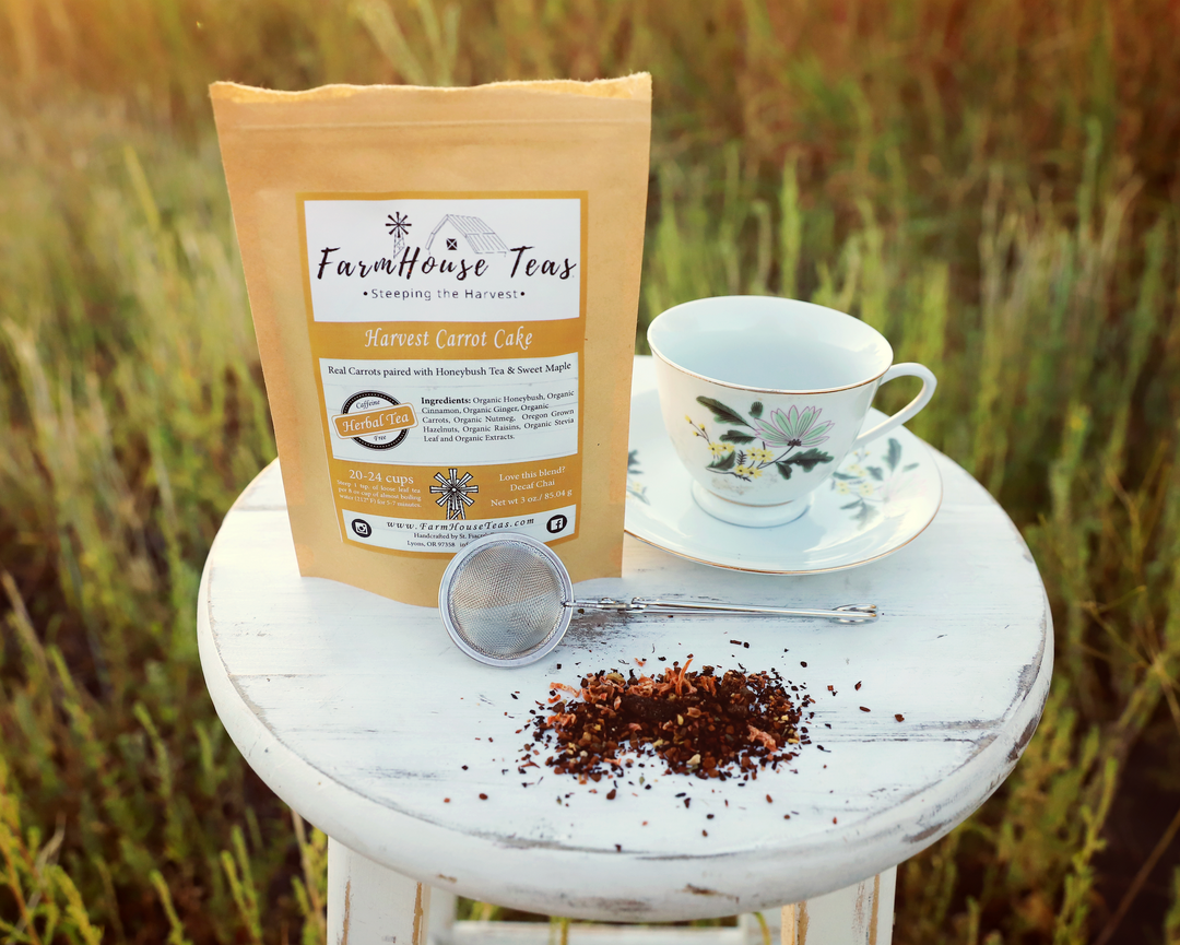 Harvest Carrot Cake Organic Loose Leaf Tea - Farmhouse Teas