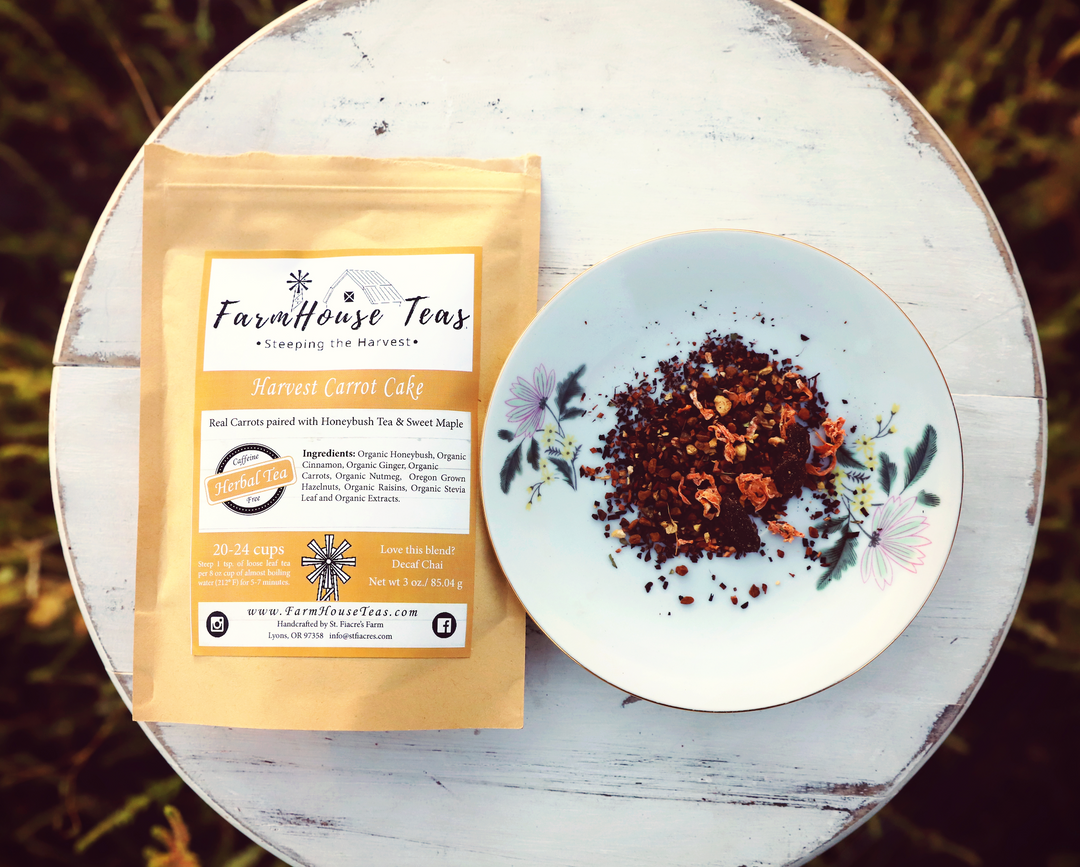 Harvest Carrot Cake Organic Loose Leaf Tea - Farmhouse Teas