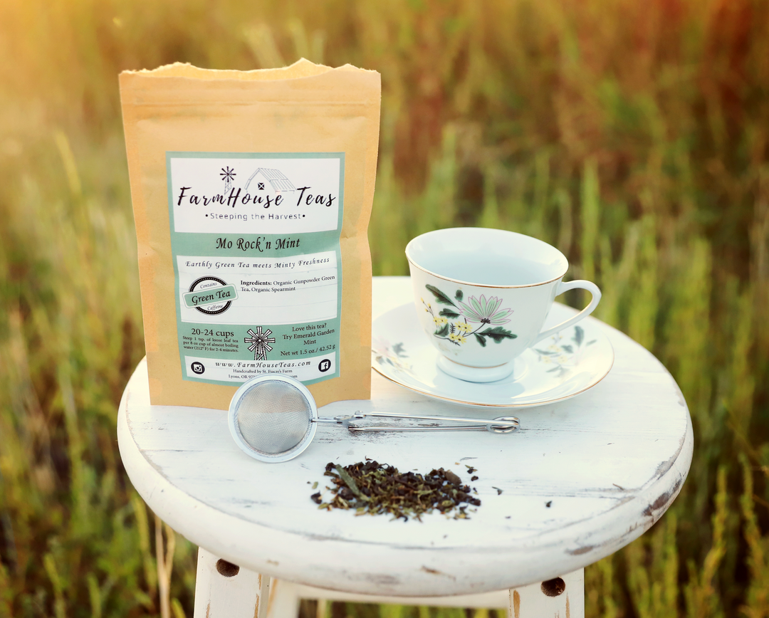Mo Rock'n Mint | Organic Loose Leaf Tea - Farmhouse Teas