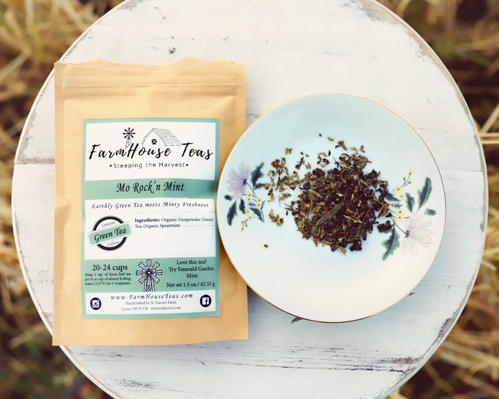 Mo Rock'n Mint | Organic Loose Leaf Tea - Farmhouse Teas