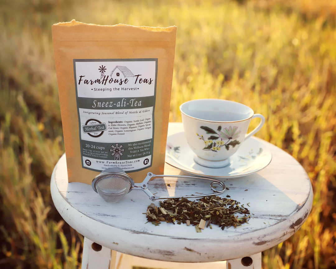 Sneez-ali-tea Organic Loose Leaf Tea Blend - Farmhouse Teas