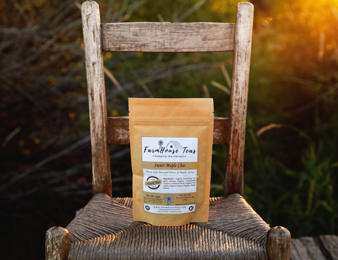 Sweet Maple Chai Organic Loose Leaf Tea - Farmhouse Teas