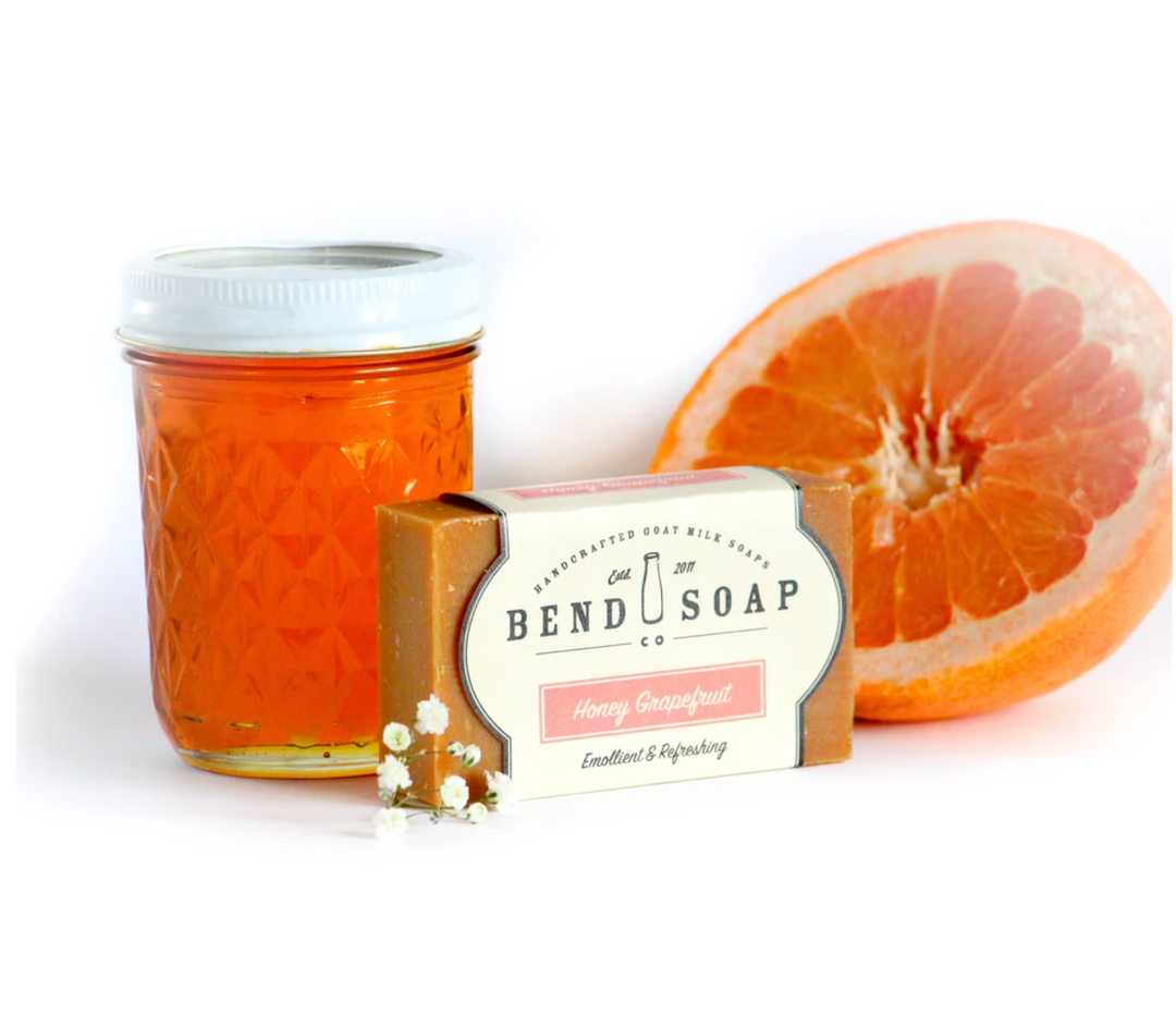 Honey Grapefruit Goat Milk Soap | Bend Soap - Farmhouse Teas