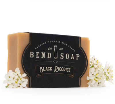 Black Licorice Goat Milk Soap | Bend Soap | Limited Edition - Farmhouse Teas