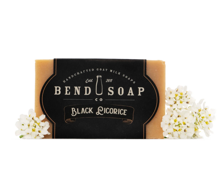 Black Licorice Goat Milk Soap | Bend Soap | Limited Edition - Farmhouse Teas