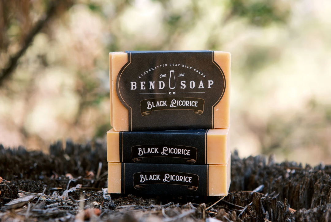 Black Licorice Goat Milk Soap | Bend Soap | Limited Edition - Farmhouse Teas