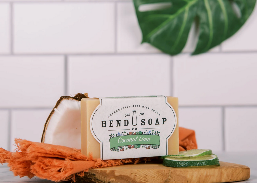 Coconut Lime Goat Milk Soap | Bend Soap | Seasonal - Farmhouse Teas