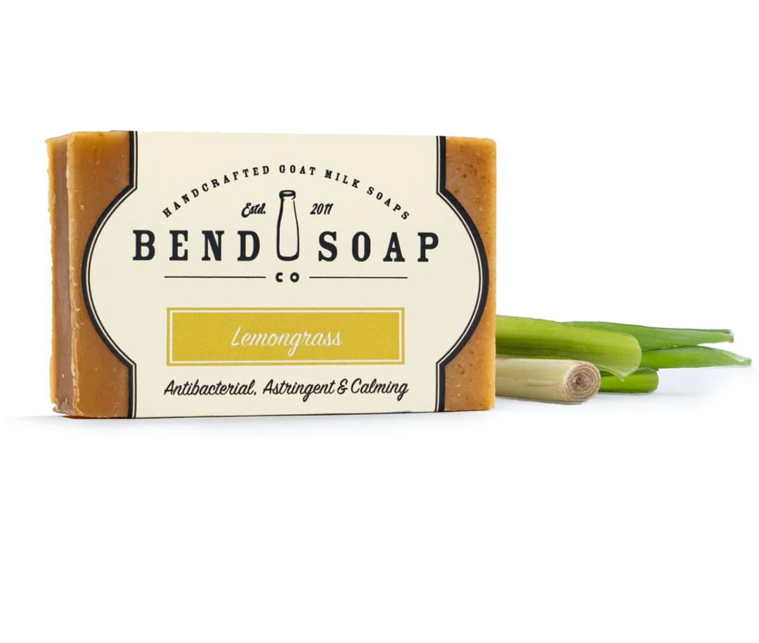 Lemongrass Goat Milk Soap | Bend Soap | Limited Edition - Farmhouse Teas