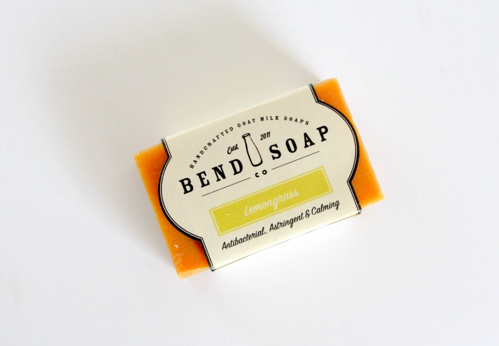 Lemongrass Goat Milk Soap | Bend Soap | Limited Edition - Farmhouse Teas