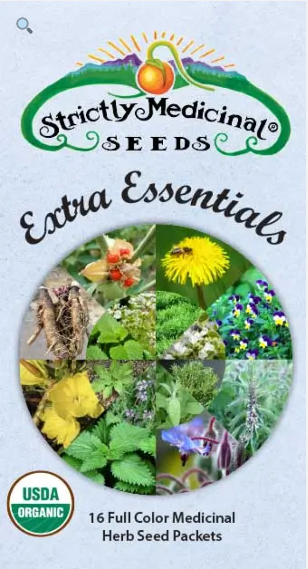 Set 2 - EXTRA Essentials Seed Set | Strictly Medicinal Seeds - Farmhouse Teas