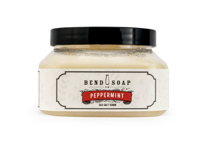 Peppermint Sea Salt Scrub | Bend Soap - Farmhouse Teas