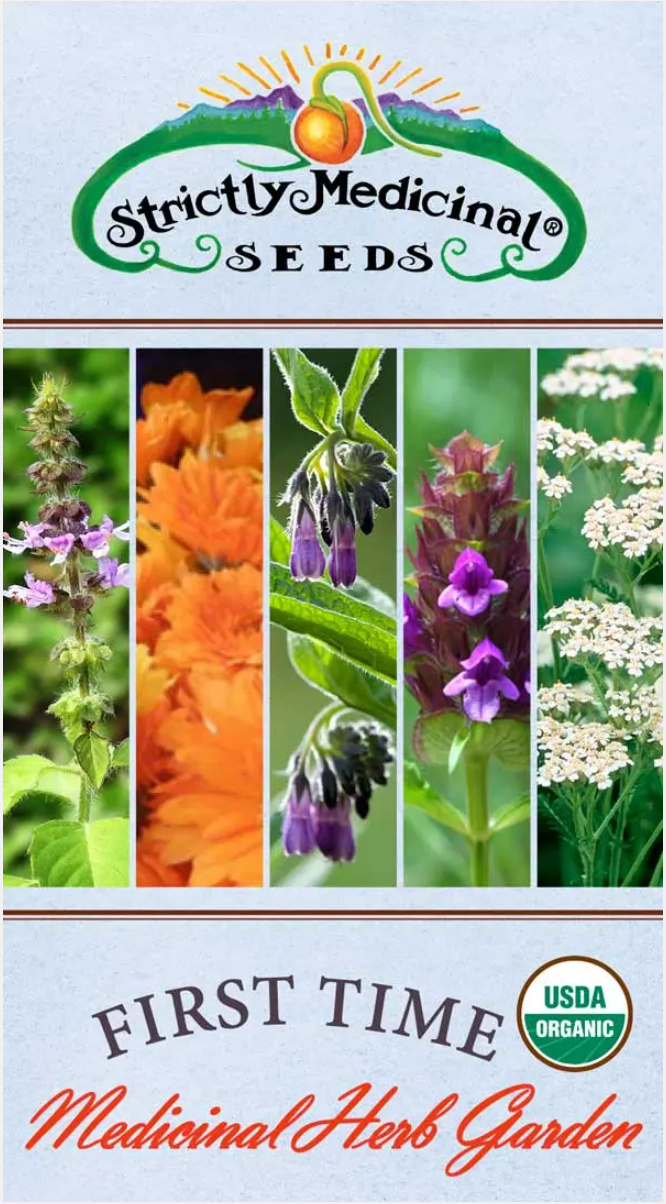 First Time Medicinal Garden Seed Set Strictly Medicinal Seeds