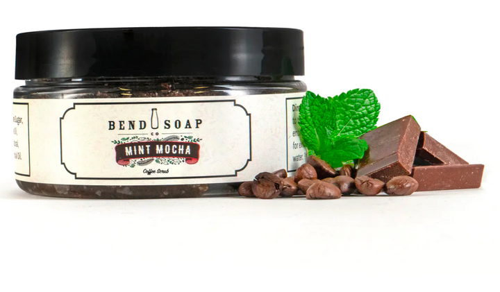 Mint Mocha Coffee Scrub | Bend Soap