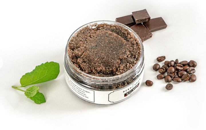 Mint Mocha Coffee Scrub | Bend Soap