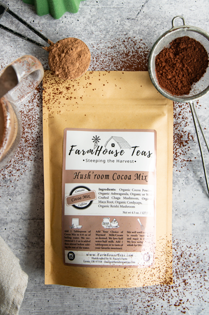 Hush'Room Cocoa Mix - Farmhouse Teas