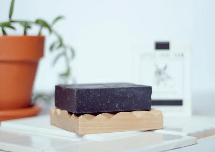 Activated Charcoal Facial And Body Bar Soap | Little Seed Farm