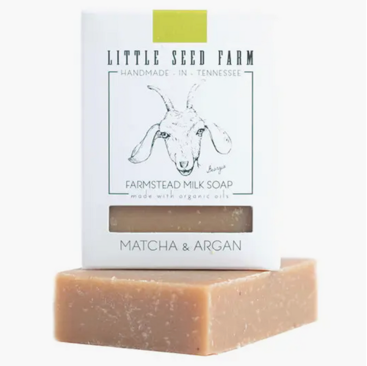 Matcha & Argan Facial And Body Bar | Little Seed Farm