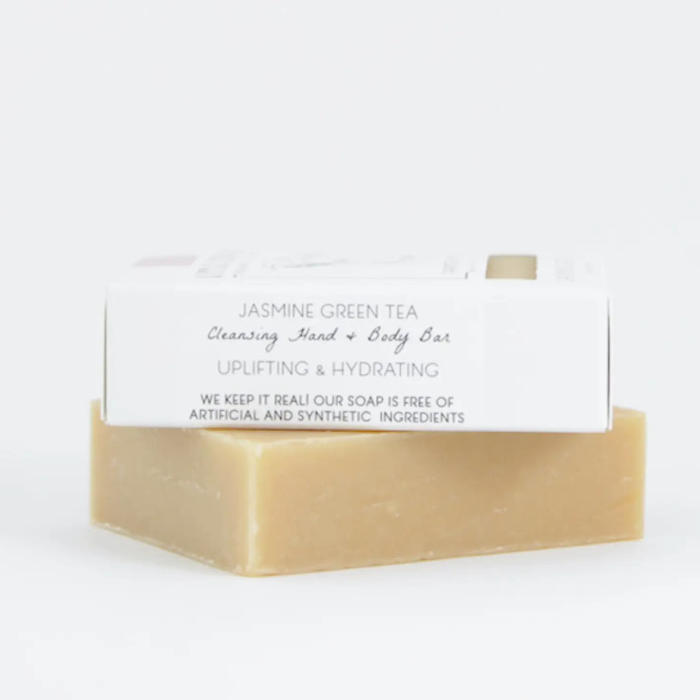 Jasmine Green Tea Bar Soap | Little Seed Farm