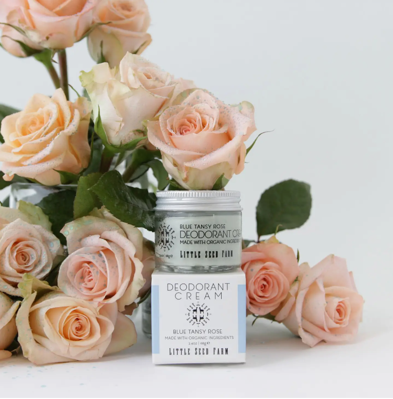 Blue Tansy Rose Deodorant Cream | Little Seed Farm