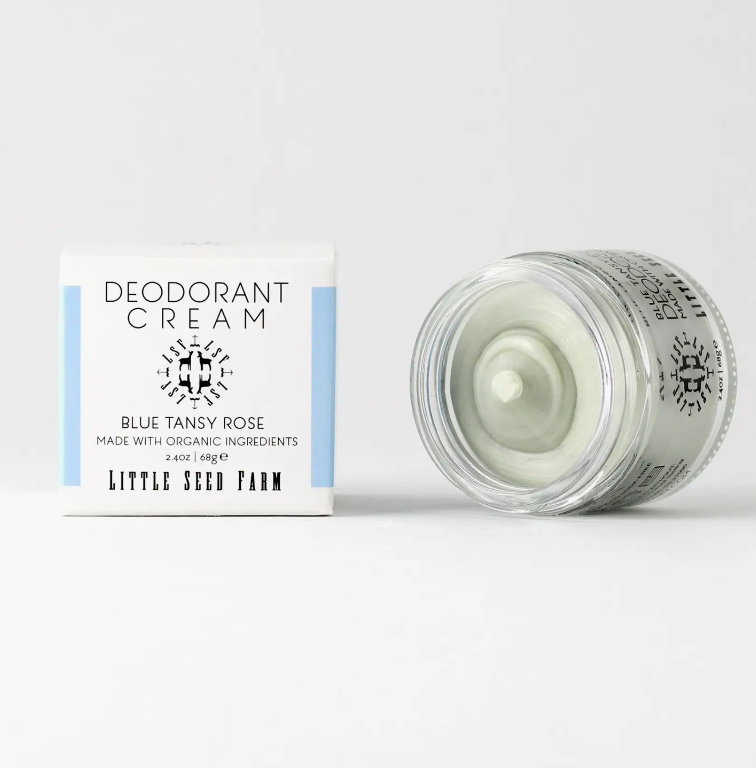 Blue Tansy Rose Deodorant Cream | Little Seed Farm