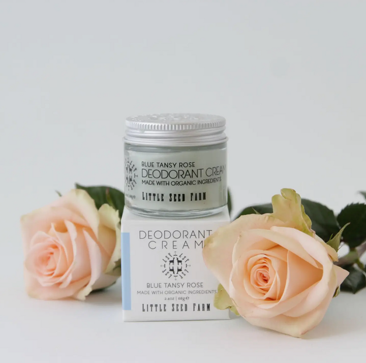 Blue Tansy Rose Deodorant Cream | Little Seed Farm