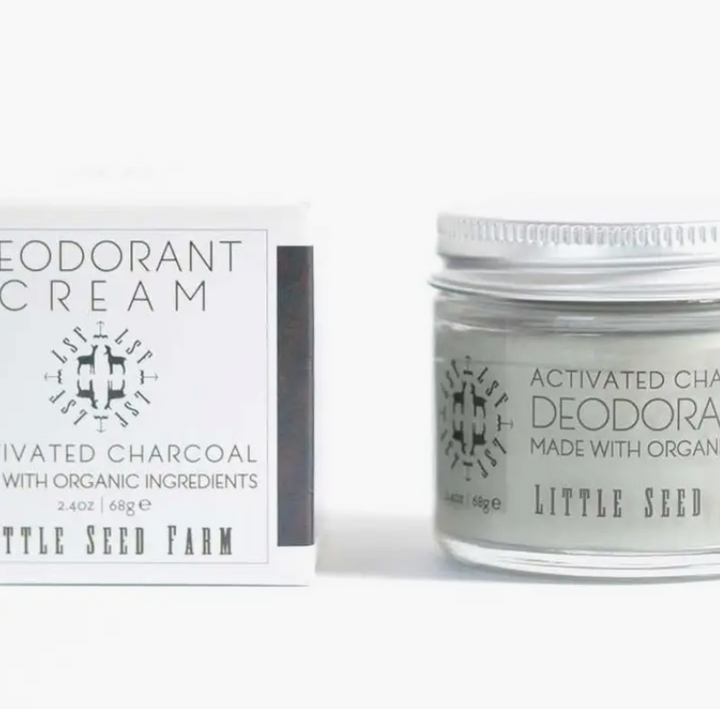 Activated Charcoal Deodorant Cream | Little Seed Farm