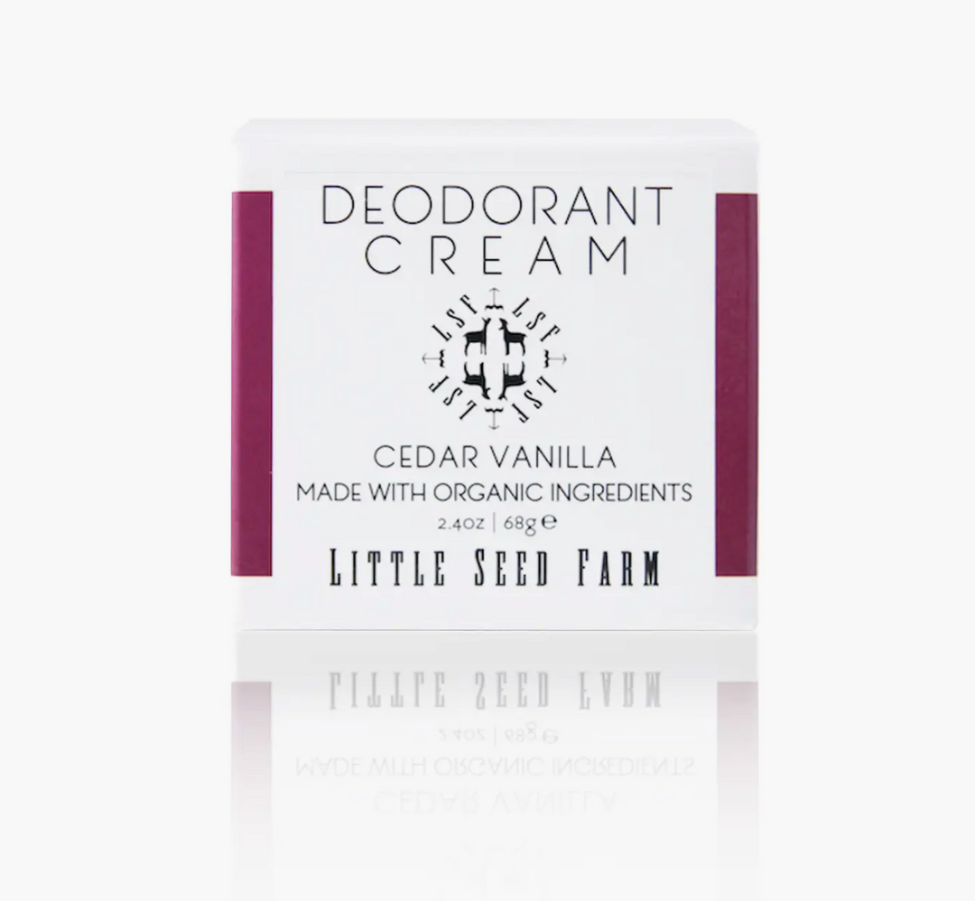 Cedar Vanilla Deodorant Cream | Little Seed Farm