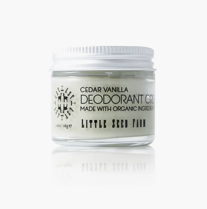 Cedar Vanilla Deodorant Cream | Little Seed Farm