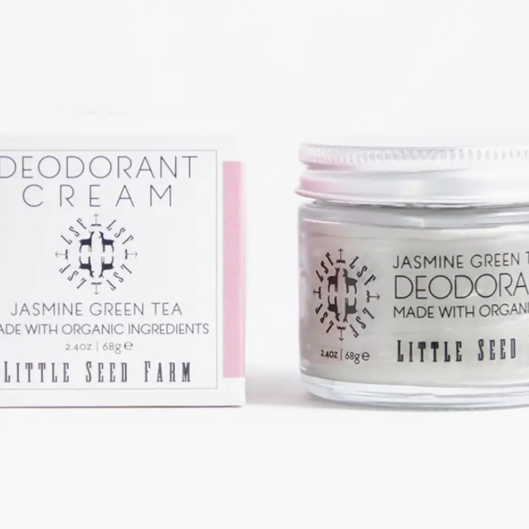Jasmine Green Tea Deodorant Cream | Little Seed Farm