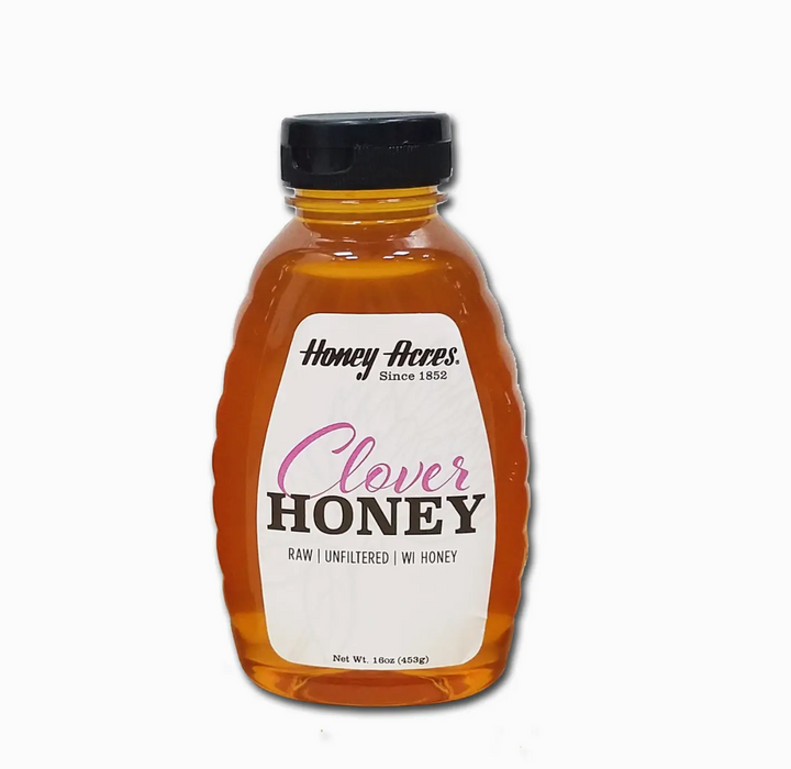 Raw Unfiltered Clover Honey