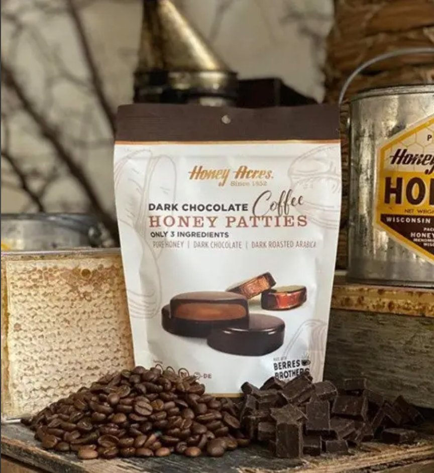 Coffee Chocolate Honey Patties | Honey Acres - Farmhouse Teas