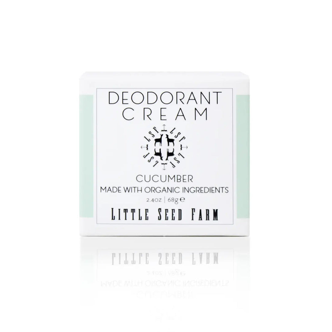 Cucumber Deodorant Cream | Little Seed Farm