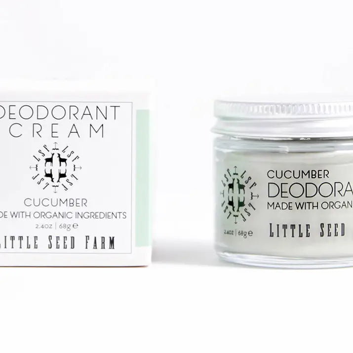 Cucumber Deodorant Cream | Little Seed Farm